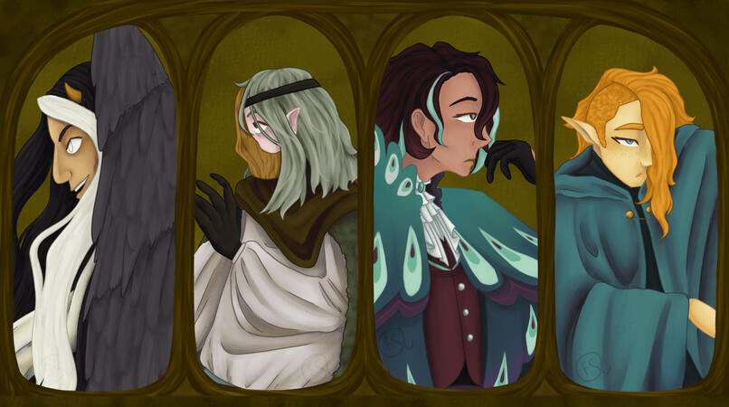 Inspired by Yaelokre; Characters belonging to Rylee (Bones) Hundley, namesniche, and Onyx Hall