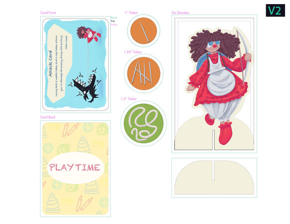 Game Piece/Card Template